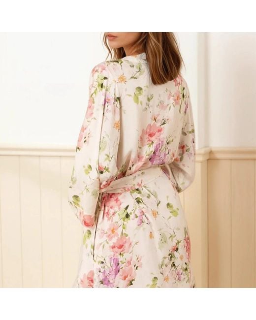 Yumi Kim Pink Dream Lover Ivory Robe