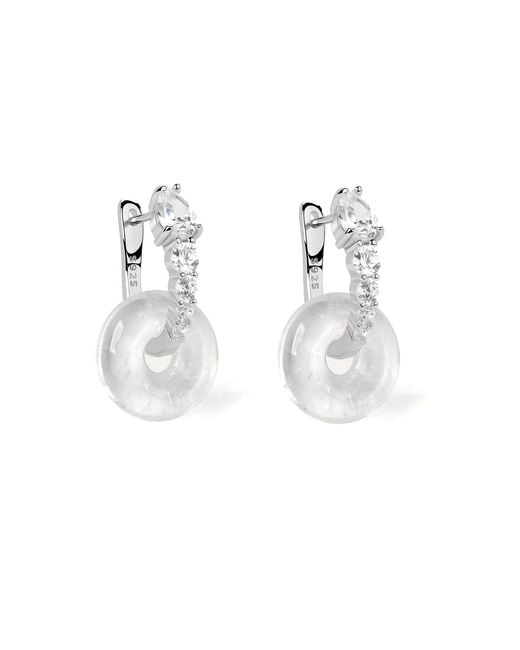 Freqnc Atelier Metallic Ouroboros Earrings