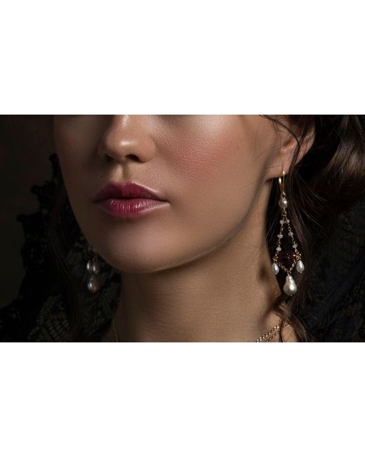 SALOME Metallic Neutrals Sabrina Earrings