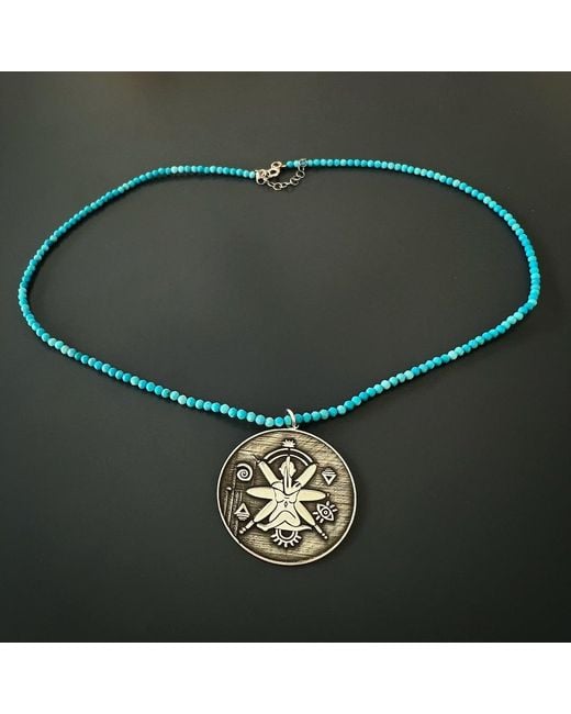 Ebru Jewelry Metallic See The Good Necklace