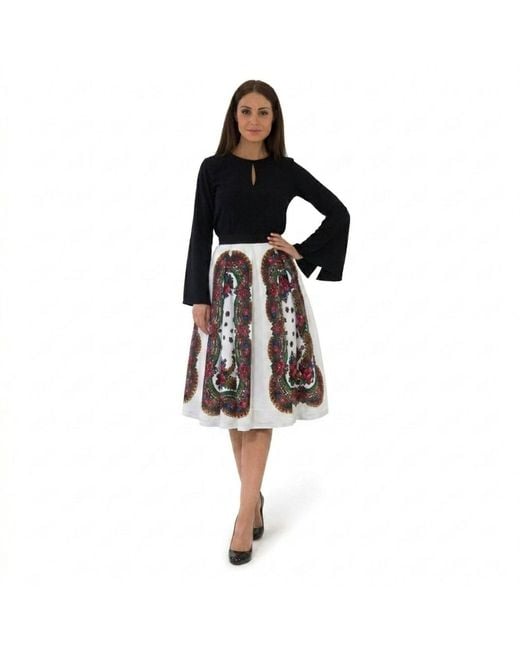 GLAM ON YOU White Irina Skirt