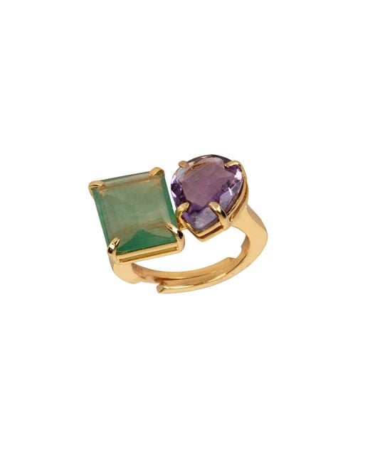 Bounkit Green Pauline Ring