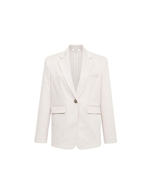Sélone White Noema Oversized Blazer