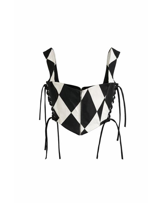 Castaneda Black Bustier