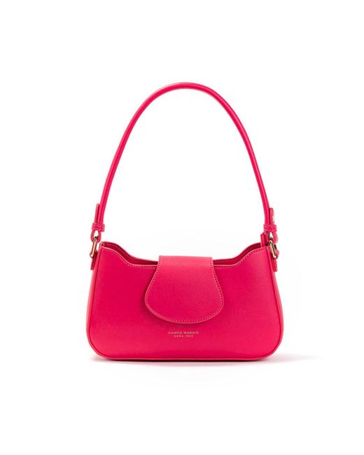 CAMPO MARZIO Roma 1933 Pink Harper Baguette Bag