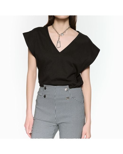 Mirimalist Gray Viva Checked Pants