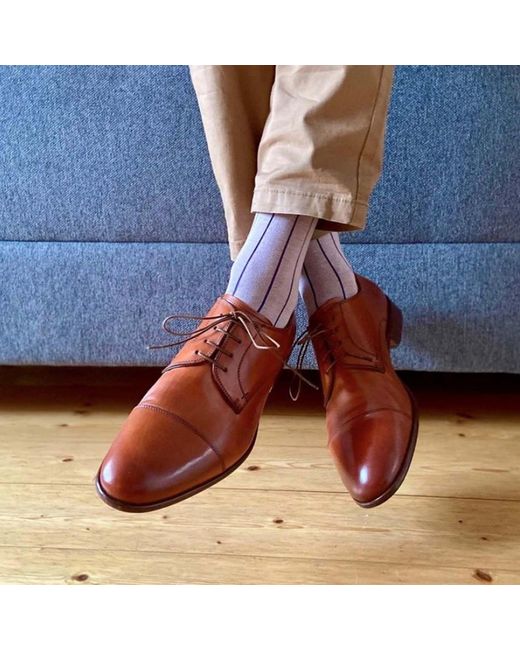 Peper Harow - Made in England Pink Groomsmen's Socks Bundle for men