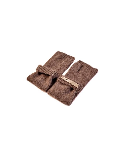 Vanilla&Chocolate Brown Cashmere Gloves Mignon Cafè