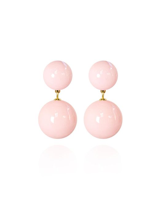 Saule Label Pink Sonia Classic Earrings