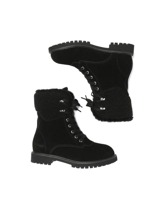 EverAu Australia Black Sittella Fashion Chunky Boots