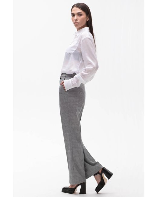 Maison Bogomil Gray Pullover Blouse
