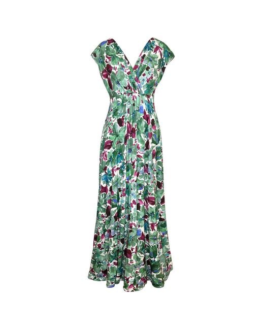 Alie Street London Green Sophia Maxi Dress