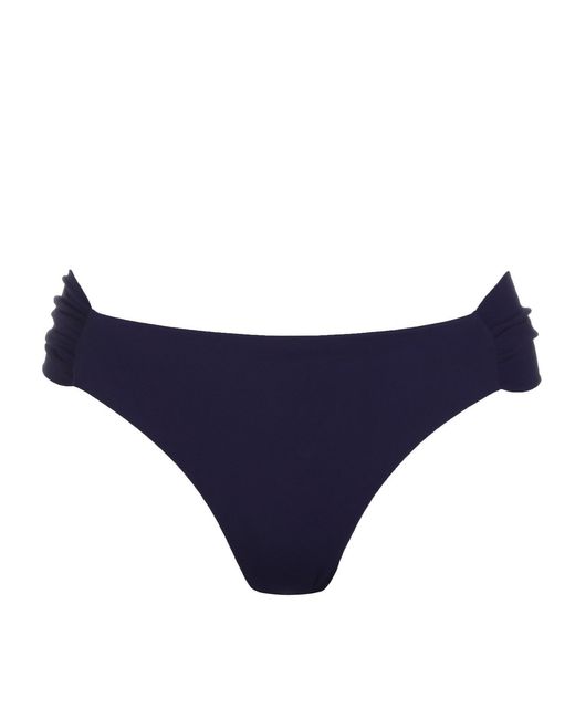 Lula-Ru Blue Ruched Bottoms