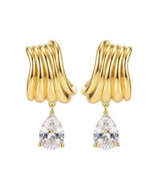 Zepplin the Label Blue Persephone Earrings