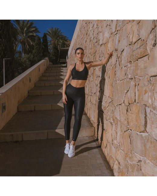 Befitnesslou Black Leopard Legging