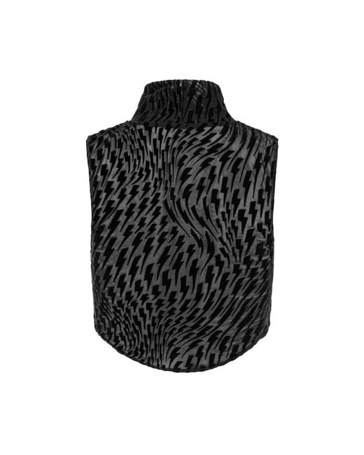 Ekcentrik Black Thunderbeats Crop Top