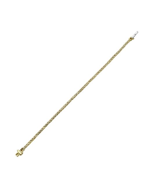 Artisan Metallic Classic Diamond Tennis Bracelet