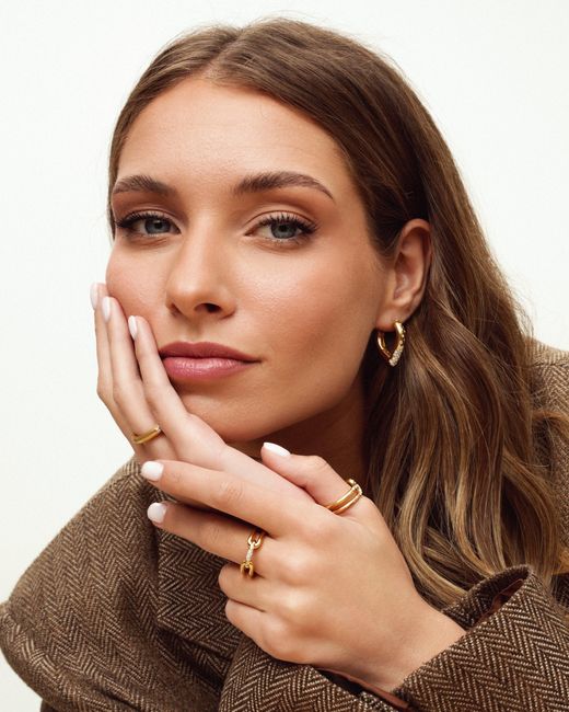 Aelea Studio Metallic Serra Ring