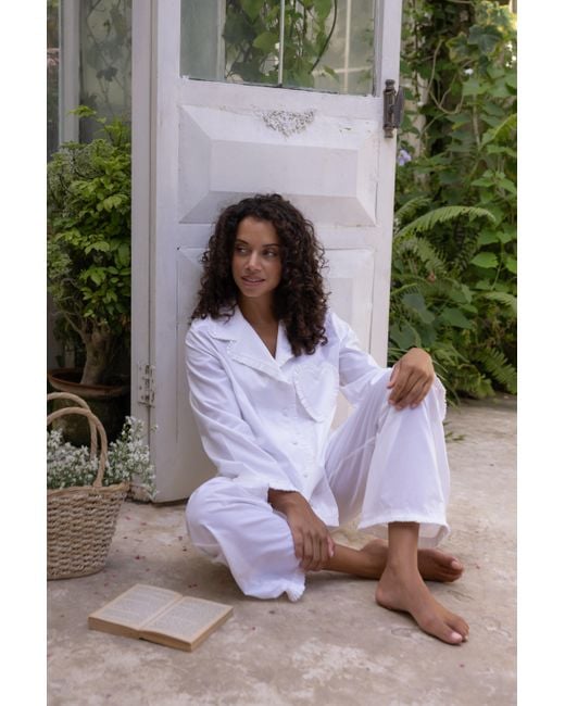 Love Letters X White Dolce Bianca Pyjama