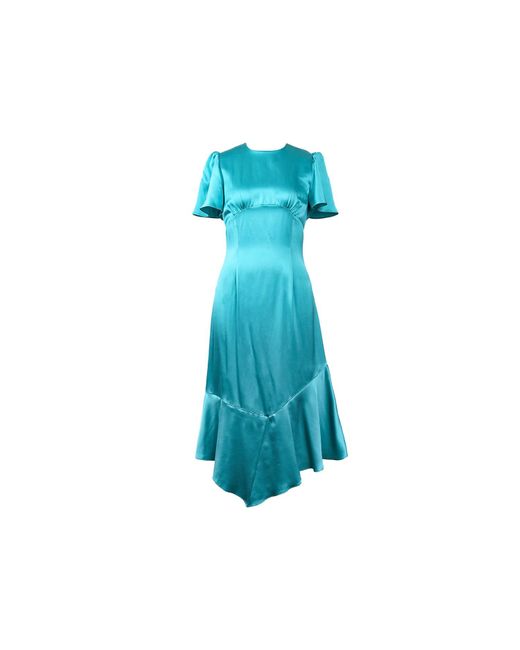 Emma Wallace Blue Teea Dress