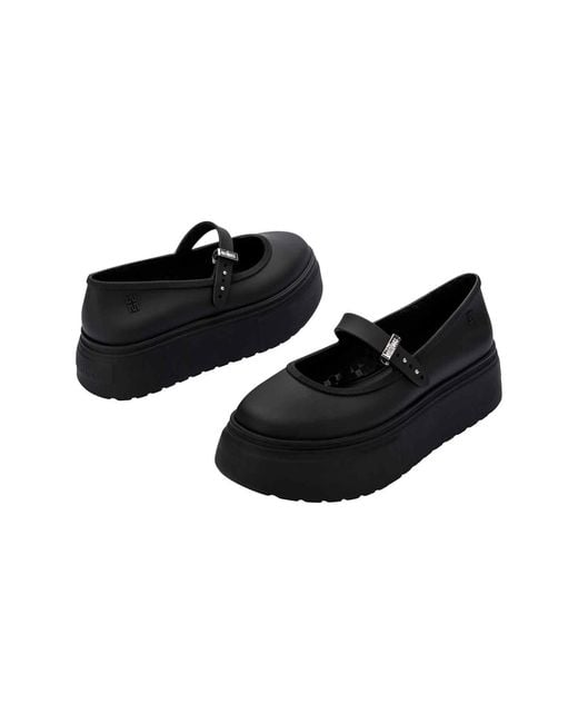Melissa Black Soft Ballerina Platform