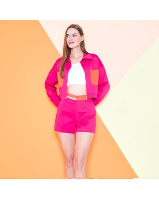 Ariana Bestepe Pink Elia Jacket