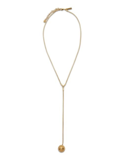 Jaredjamin White Orbita Y-Necklace