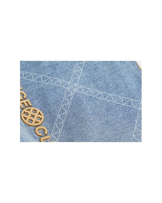 Orange Cube Blue Metropolitan Crossbody Bag
