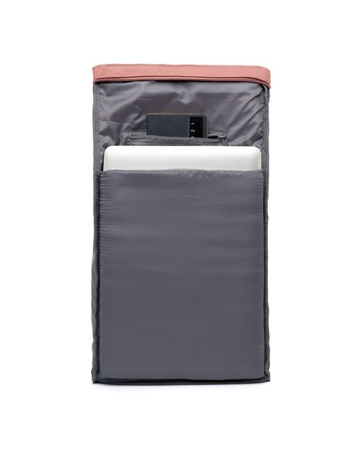 Lefrik Pink Roll Top Mini Backpack Dust