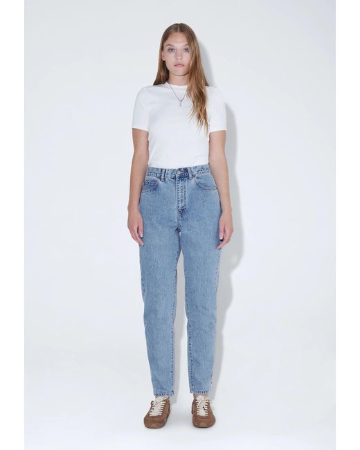 Dr. Denim Blue Nora High Cropped