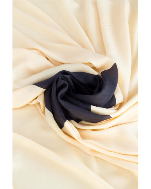 Rein Berlin Blue Neutrals Pottinger St. Cashmere & Silk Scarf