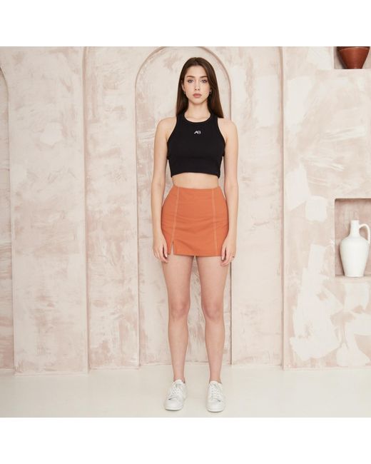 Ariana Bestepe Blue Amara Crop Top