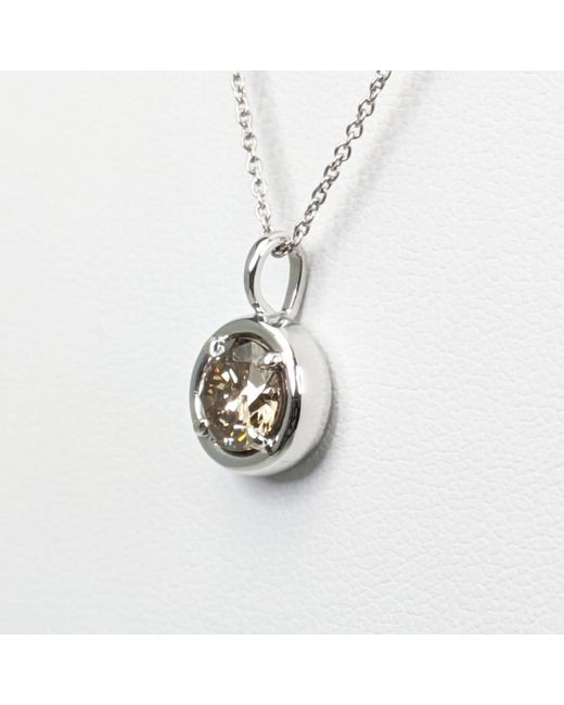Rahul's Jewels White 1.05 Carat Genuine Diamond Round Solstice Pendant