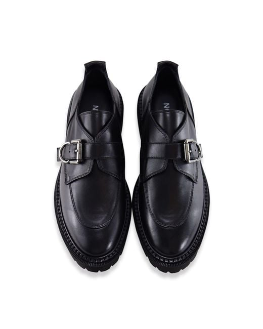 Notabene Black Tecla Loafers, Leather