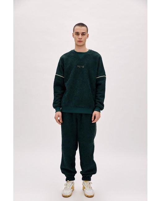 Pcfg Green Fluffy Track Sweatpant for men