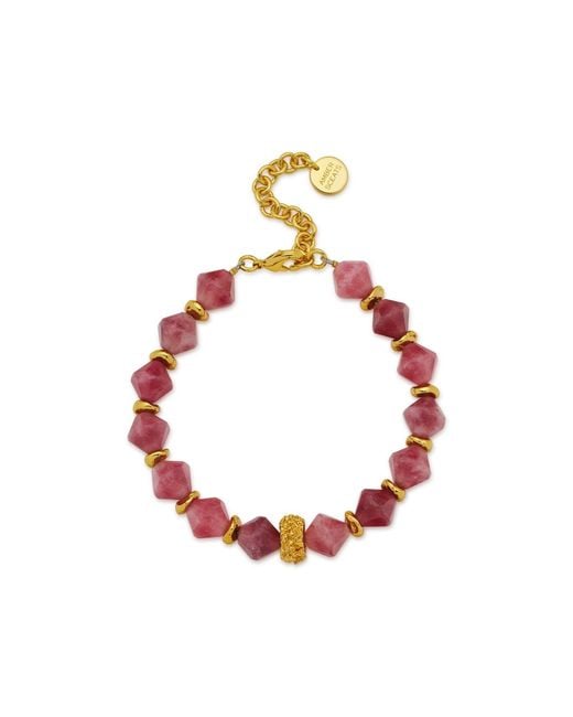 Amber Sceats Metallic Crimson Bracelet