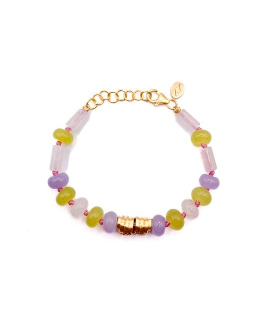 Après Youth Metallic 'Spud' Beaded Friendship Bracelet