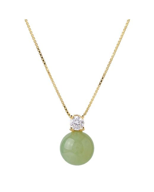 seree Green Esther Jade Necklace