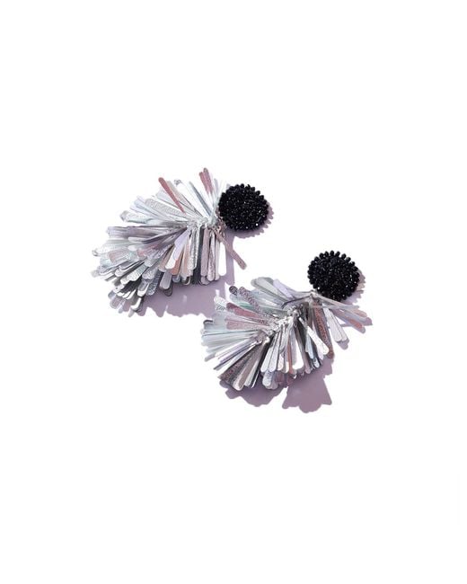 Simitri Multicolor Fringe Earrings