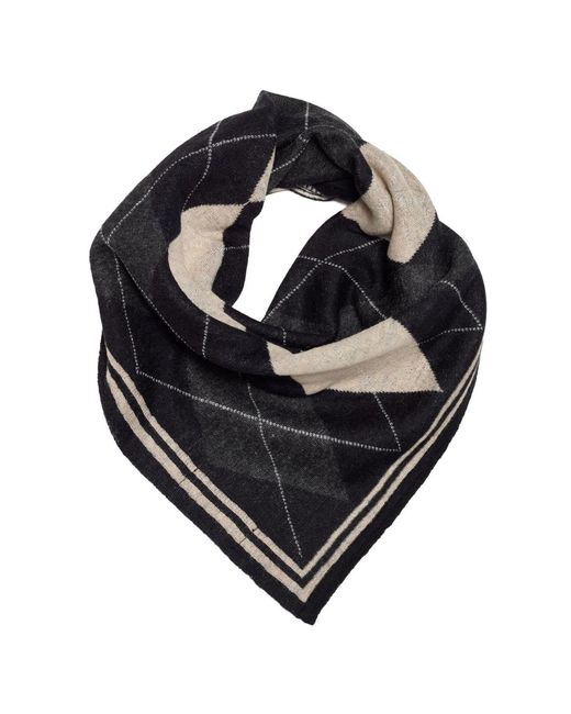 Mohair&Angora Black Mohair Foulard Troia
