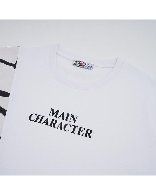 VERYRARE White Main Character Tee for men
