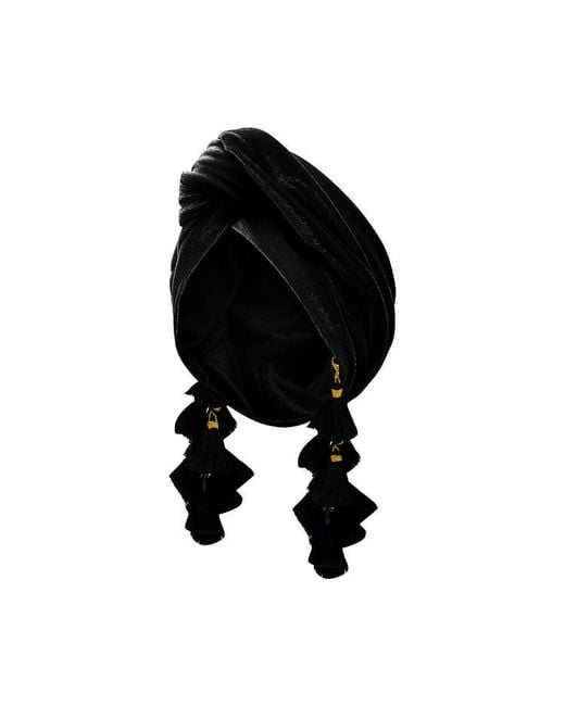 Julia Clancey Black Chacha Turban