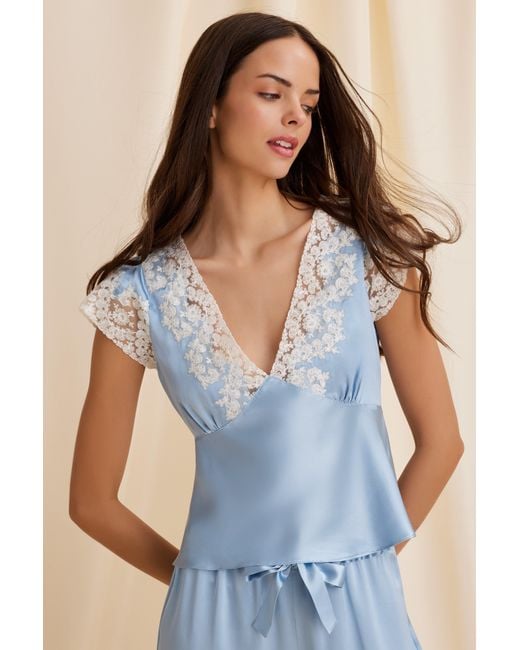 Scarlett Gasque Blue Jayne Top