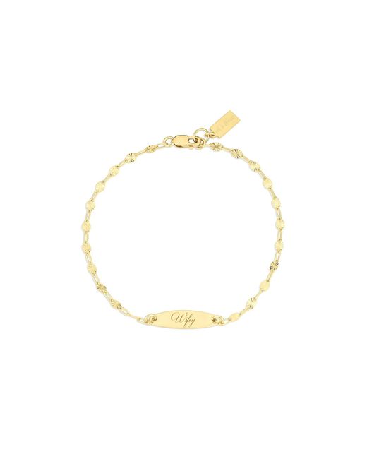 SET & STONES Metallic Wifey Banks Bracelet
