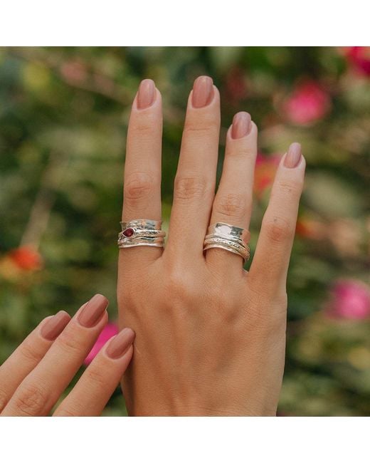 Charlotte's Web Jewellery Metallic Aura Zen Spinning Ring
