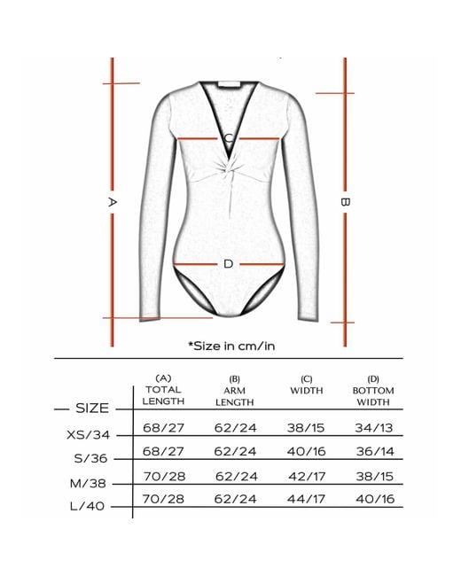 Maan Istanbul Red V-Neck Knot Detail Burgundy Bodysuit