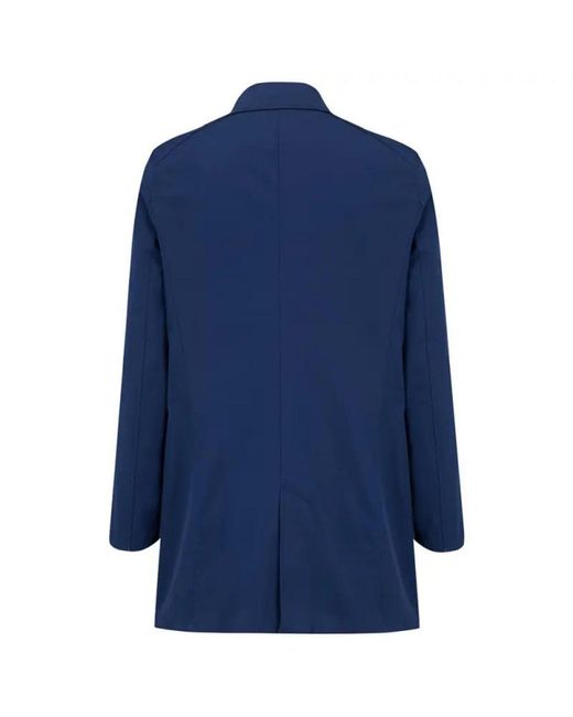 Guards London Blue Montague Reversible Raincoat for men
