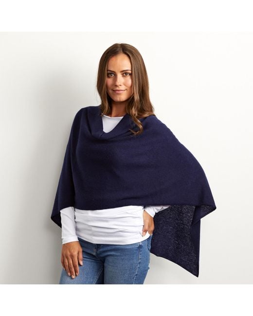 Cove Blue Lucy Multi Way Cashmere Wrap