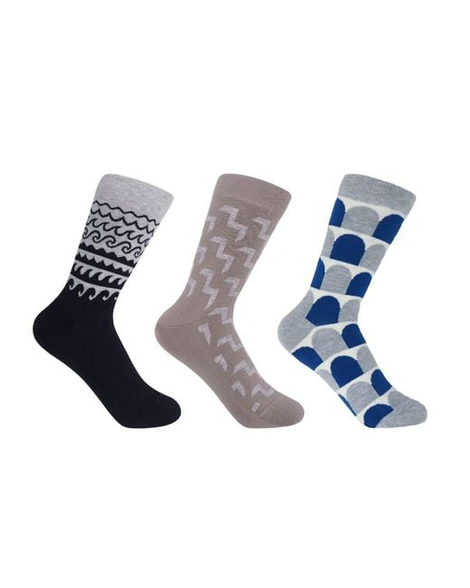 Peper Harow - Made in England Blue Organic Socks Bundle –