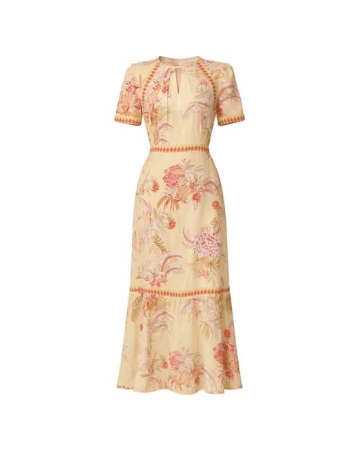 Raishma Natural Mavis Viscose Dress